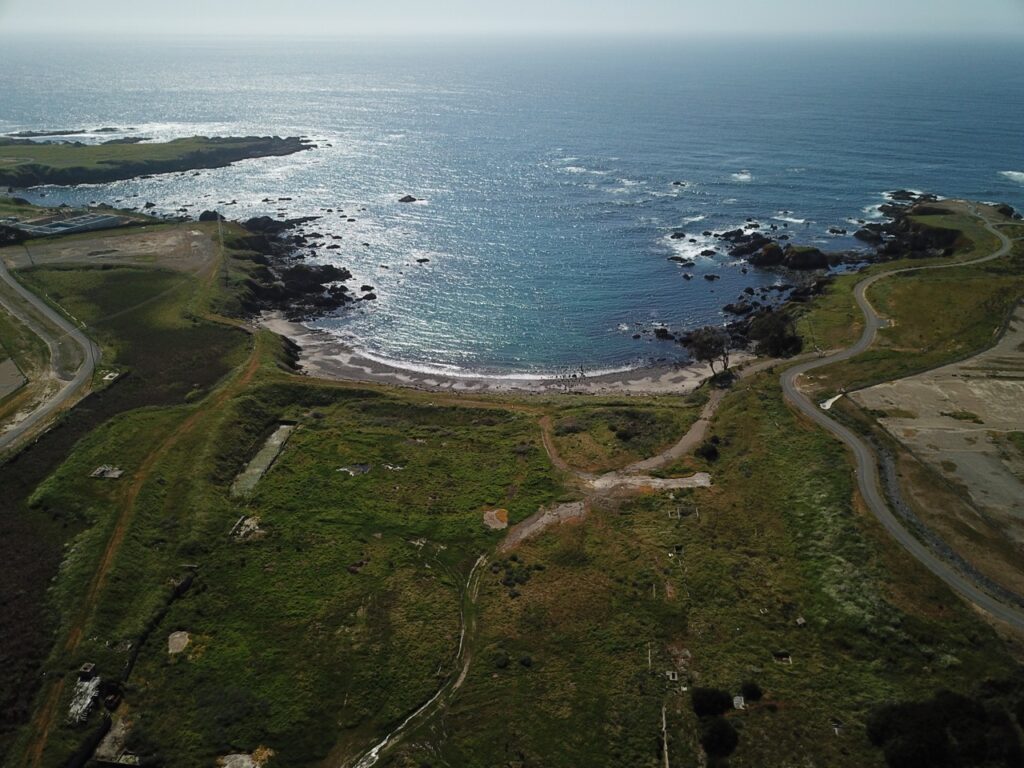 Fort Bragg Headlands, old Mill site